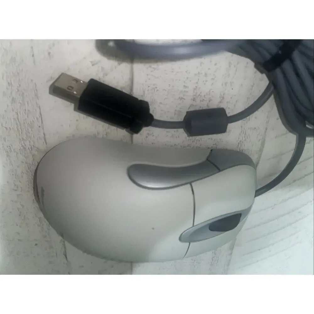 Microsoft IntelliMouse Optical USB Wired Mouse Vintage Red/Gray Tested Works